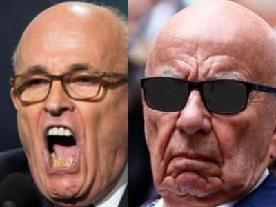 giuliani photo rupert murdoch photos